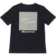 キャリーモア ソリッド S/S T W's carry more solid S/S T W's 101358 9000 Black Lサイズ [アウトドア カットソー レディース]