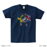 仮面ライダー サッカー日本代表ver. Tシャツ 130サイズ リバイス＆カラッペ・カララ [キャラクターグッズ]