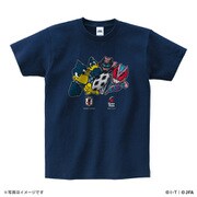 仮面ライダー サッカー日本代表ver. Tシャツ Sサイズ リバイス＆カラッペ・カララ [キャラクターグッズ]