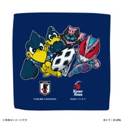 仮面ライダー サッカー日本代表ver. ハイブリッドハンドタオル リバイス＆カラッペ・カララ [キャラクターグッズ]