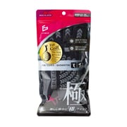 FITGEAR 極フィット5本指ソックス 黒（22-25cm女性用くるぶし丈）