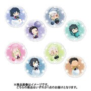 鬼滅の刃 ゆわふらランダムアクリルバッジ ウィンターVer. vol.2  1個 [コレクショントイ]