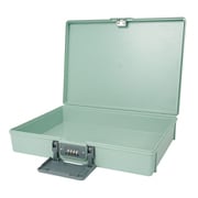 保管ボックス プラスチック製 A4書類収納可能 ライトグリーン HBP-200-U
