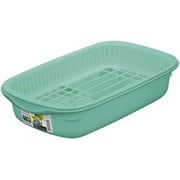 水切りバット 皿立て スリム ペパーミント グリーン K-1656 PMG