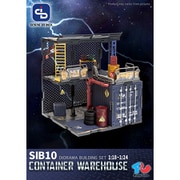 ジオラマビルティングセット SIB10 コンテナ倉庫 [模型用アクセサリー 1/24スケール]