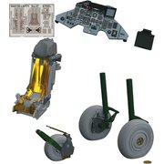 EDU644144 1/48 ルックプラス シリーズ Su-27 計器盤 w/パーツセット （グレートウォール用） [プラモデル用パーツ]