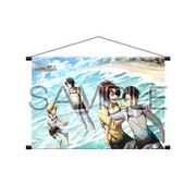 進撃の巨人 描きおろし B2タペストリー 海 Ver. [キャラクターグッズ]