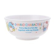キャラクターグッズ サンリオキャラクターズ いっしょにやってみよう シリーズ メラミンボウル