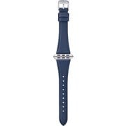 CWBOR-AW01NVY [Apple Watch Series 7（45mm）用レザーバンド Originate Genuine Leather Watchband（45/44/42mm） ネイビー]