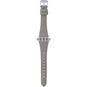 CWBOR-AW01AGR [Apple Watch Series 7（45mm）用レザーバンド Originate Genuine Leather Watchband（45/44/42mm） アッシュグレー]