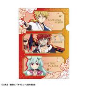 オリエント A4シングルクリアファイル 集合 レッド [キャラクターグッズ]