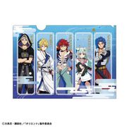 オリエント A4シングルクリアファイル 集合 ブルー [キャラクターグッズ]