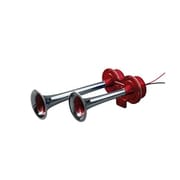電子ヤンキーホーン 2連 12V ワインレッド 505861