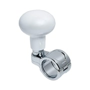 506201 [ハンドルスピンナー楕円型 取付ハンドルサイズ26～32mmΦ パールホワイト]