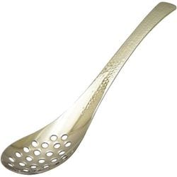 ステンレス 穴明き レンゲ