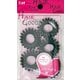 H/G スプリングヘアゴム 黒 5P HA3050