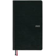 【限定】2022年4月始まり Appoint(アポイント) 1週間ファミリーレイアウト 日曜始まり 手帳サイズ ブラック E1176