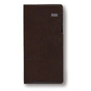 【限定】2022年4月始まり Appoint（アポイント） 1週間＋横罫 手帳サイズ ブラウン E8830