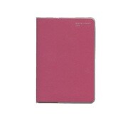 【限定】2022年4月始まり MILL（ミル） 1ヶ月ブロック＋チャート 月曜始まり 薄型 PATTERN B6 ピンク E9492