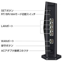 NEC 無線ルータ ブラック PA-WX5400HP