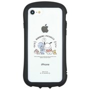 SANBP-01A [iPhone 8/iPhone 7/iPhone 6s/iPhone 6/iPhone SE（第2世代）用 ハイブリッドクリアケース ぼのぼの×ポチャッコ くすみカラー]