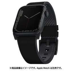 UNIQ-45MM-STRABLK [Apple Watch 45/44mm バンド Straden]