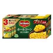 デルモンテ ホールコーン はじける贅沢 190g×3