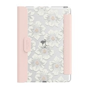 iPad 10.2インチ （第8/7世代）対応 iPadケース KSNY iPad Protective Folio- Hollyhock Floral Clear/Cream KSIPD-128-HHCCS