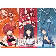 キャラクター万能ラバーマット アリス・ギア・アイギス 叢雲工業 [トレーディングカード用品]