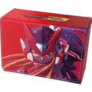 合皮製デッキケースW ロックマン ゼロ3 [トレーディングカード用品]
