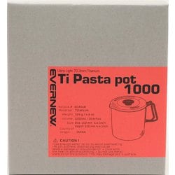 ヨドバシ.com - エバニュー EVERNEW Ti Pasta pot 1000 ECA548