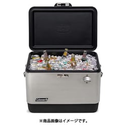 ヨドバシ.com - コールマン Coleman 54QTステンレススチールベルトクーラー(シルバー) 2159596 [アウトドア ハードクーラーボックス]  通販【全品無料配達】