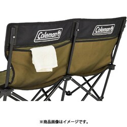 Coleman × BEAMS / 別注 ファンチェア ダブル レトロなデザインの映える2人掛け。〈Coleman〉に別注した