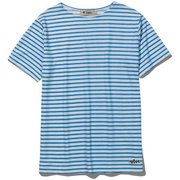 TS ボーダーT S/S 8215257 127 ブルーボーダー Lサイズ [アウトドア カットソー メンズ]