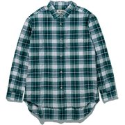 Cシールドサーフェスチェックシャツ 8212256 060 グリーン Sサイズ [アウトドア シャツ レディース]