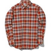 CシールドMIXチェックシャツ C-SHIELD MIX Check Shirt 8212925 080 レッド Sサイズ [アウトドア シャツ レディース]