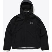 エクスポージャー2ゴアテックス パックライトジャケット OM9733 010 Black Mサイズ [アウトドア 防水ジャケット メンズ]