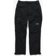 エクスポージャー2 ゴアテックス パックライトパンツ OM3848 010 Black Mサイズ [アウトドア レインパンツ メンズ]