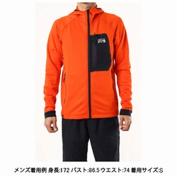 ヨドバシ.com - マウンテンハードウェア Mountain Hardwear ポーラテックパワーグリッドFZ フーディ Polartec(R)  Power Grid Full Zip Hoody OM3851 842 State Orange Mサイズ [アウトドア フリース メンズ]  通販【全品無料配達】