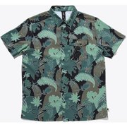 シェイドライトショートスリーブシャツ SHADE LITE SHORT SLEEVE SHIRT OM3536 358 Aloe Flora Print Mサイズ [アウトドア シャツ メンズ]