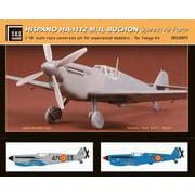 SBM48075 イスパノ HA-1112 M1L 「スペイン空軍」 改造パーツセット （タミヤ用） [1/48スケール レジン製ディティールアップパーツ]