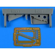 ARS7378 Fw190 後期型 垂直尾翼点検ハッチ （エデュアルド用） [1/72スケール レジン製ディティールアップパーツ]