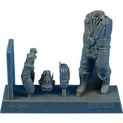 ARB320167 WW.II 英空軍爆撃機パイロット w/パラシュート [1/32スケール レジン製ミリタリーフィギュア]