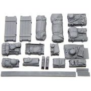 USCDWA029 ドイツ戦車用積荷セット C [1/16スケール レジン製ディティールアップパーツ]