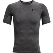 ヒートギアアーマー コンプレッション ショートスリーブ シャツ メンズ 機能性スポーツウェア シャツ CarbonHeather/Black(090) LGサイズ 1361518