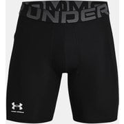 ヒートギアアーマー ショーツ HG Armour Shorts 1361596 BLK/WHT(001) MDサイズ [機能性スポーツウェア スポーツ用アンダーショーツ メンズ]