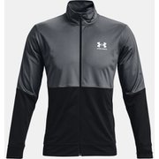 ピケ トラックジャケット PIQUE TRACK JACKET 1366202 Pitch Gray/White(012) SMサイズ [ランニングウェア ジャケット メンズ]