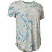 コットン グラフィック Tシャツ(ニュー エンバイロンメント) Cotton Q2 Graphic Tee 1371539 Purple Note(523) SMサイズ [ランニングウェア シャツ レディース]