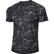 スピードストライド メッシュ ショートスリーブ Tシャツ プリント SPEED STRIDE MESH PRINTED SS 1371875 Black (001) MDサイズ [ランニングウェア シャツ メンズ]