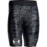 アイソチル コンプレッション ショーツ プリント ISO-CHILL Comp SHORT Printed 1371894 Black(001) LGサイズ [コンディショニングウェア ショートパンツ メンズ]